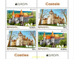 627570 MNH RUMANIA 2017 EUROPA CEPT 2017 - CASTILLOS - Châteaux