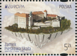 580616 MNH POLONIA 2017 EUROPA CEPT 2017 - CASTILLOS - Altri & Non Classificati