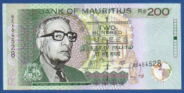 MAURITIUS - P.57b – 200 Rupees 2007 UNC, Serie BE454528 - Mauritius