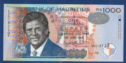 MAURITIUS - P.54a – 1000 Rupees 1999 UNC, Serie AD319117 - Mauritius