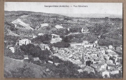 CPA 07 - LARGENTIERE - Vue Générale - TB PLAN D'ensemble Et Du Centre - Largentiere