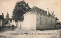 89 - VILLEBLEVIN - S12427 - Gare De Villeneuve La Guyard - Les Colonies Scolaires Du XIIe Arrondissement De Paris - L1 - Villeblevin