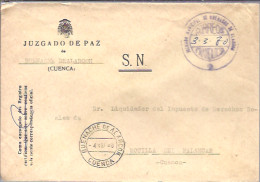 JUZGADO DE PAZ BUENACHE DEALARCON CUENCA 1980 - Vrijstelling Van Portkosten