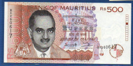 MAURITIUS - P.46 – 500 Rupees 1998 UNC-, Serie BA260617 - Mauricio