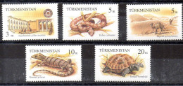 Turkmenistán Serie Nº Yvert 50/54 ** - Turkmenistán