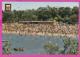 289732 /  Spain - Valladolid - Panoramic Of The Beach And Pisuerga River , Boat PC 53 Espana Spanien Espagne - Valladolid