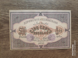 1920 Azerbaijan 500 Manat - Azerbaïdjan