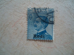 GREECE   USED STAMPS ITALY OVERPRINT  ΡΟΔΟΣ RHODI - Sin Clasificación