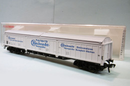 Fleischmann - Wagon Couvert Bauknech DB à Bogies Réf. 5389 BO HO 1/87 - Güterwaggons