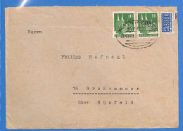 Allemagne Bizone 1951 Lettre De Emden (G16792) - Autres & Non Classés