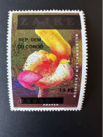 Congo Kinshasa 2000 Mi. 1525 Surchargé Overprint Zaire Bulbophyllum Falcatum Orchidee Orchid Flower Fleur Blume - Nuovi