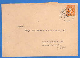 Allemagne Bizone 1945 Lettre De Munchen (G16808) - Altri & Non Classificati