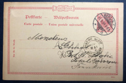 Allemagne, Entier-carte - Cachet BERLIN C 17.5.1899 - (N525) - Otros & Sin Clasificación