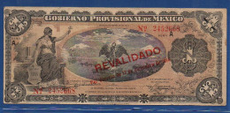 MEXICO - Gobierno Provisional - P.S.  701 – 1 Peso 1914 AF, S/n A 2452668 - Mexique