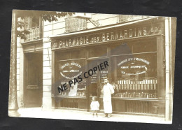 PARIS  Carte Photo    PHARMACIE DES BERNARDINS  Analyses Medicales  ..... - Santé, Hôpitaux