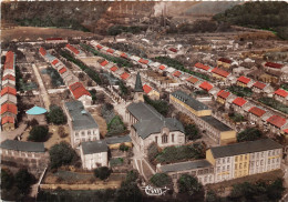 54-JOEUF- VUE AERIENNE SUR L'EGLISE - LES ECOLES ET LES CITES DE GENIBOIS - Autres & Non Classés