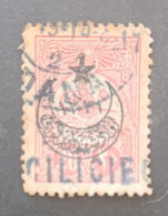 OCCUPATION FRANCAISE TURKEY OTTOMAN العثماني التركي Türkiye CILICIE STAMPS OF 1915 OVERPRINT CAT YVERT N 5 CANCEL ADANA - Used Stamps