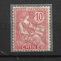 CHINA, FRENCH OFFICES 1902 MH - Unused Stamps