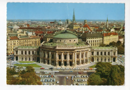 1980.YUGOSLAVIA,BELGRADE,POSTAGE DUE,VIENNA,BURGTHEATER,POSTCARD,USED TO BELGRADE - Impuestos