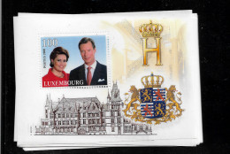 Gd Duché De Luxembourg BF Couple Grand Ducal ** Année 2000 - Unused Stamps