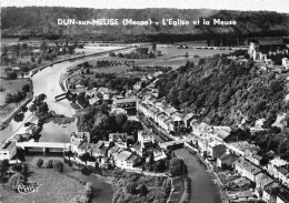 55-DUN-SUR-MEUSE- L'EGLISE ET LA MEUSE - Dun Sur Meuse