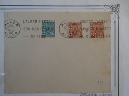 AX20  ALGERIE BELLE CARTE  1929ALGER   +MILLESIME  +  AFFR.  PLAISANT+ + - Otros & Sin Clasificación