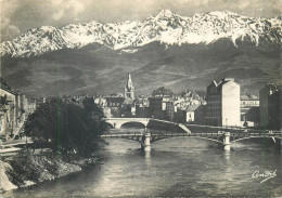France Grenoble Le Pont Sur L'Isere Et Les Alpes - Grenoble