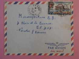 AX20  DAHOMEY  BELLE LETTRE  1961 PETIT BUREAU  KETOU  A NANTES  +  AFFR.  PLAISANT+ + - Brieven En Documenten