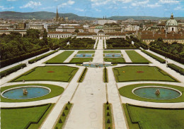 CARTOLINA  VIENNA,AUSTRIA-BLICK VOM OBEREN BELVEDERE-NON VIAGGIATA - Belvédère