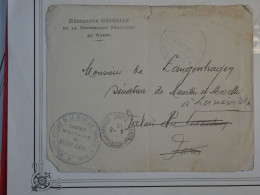 AX20  MAROC  BELLE LETTRE  1913 RABAT A PARIS    FRANCE +  AFFR. INTERESSANT+ + - Lettres & Documents