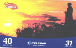 Brazil:Brasil:Used Phonecard, Telemar, 40 Credits, Sunset, 2005 - Brasilien