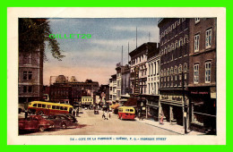 QUÉBEC - CÔTE DE LA FABRIQUE - LORENZO AUDET ENR. ÉDITEUR No 54 - FABRIQUE STREET - - Québec - La Cité