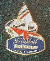 Pin's  Hubert Auriol; Rothmans - Personnes Célèbres