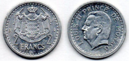 MA 21657 /  Monaco 2 Francs SUP - 1922-1949 Louis II