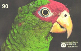 Brazil:Brasil:Used Phonecard, Sistema Telebras, 90 Units, Bird, Parrot, 1998 - Brasilien