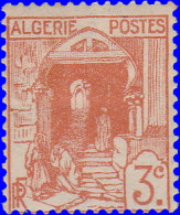 Algérie 1924. ~ YT 36* - 3 C. Alger. Rue De La Kasbah - Neufs