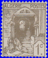 Algérie 1924. ~ YT 34 / 38* - Alger. Rue De La Kasbah (4 V) - Neufs