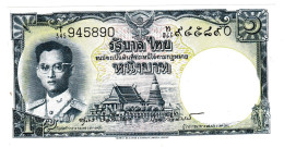 Thailande, Billet De 1 Bath, 1955, Neuf - Thaïlande