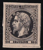 France Projet Bordes En Noir - Neuf Sans Gomme - TB - 1863-1870 Napoléon III Lauré