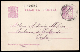 Ciudad Real - Edi O EP 69 -Entero Postal Mat "Manzanares 21/2/33" - 1931-....