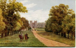 A R QUINTON - SALMON 1181 - THE ROYAL ENTRANCE And WINDSOR CASTLE FROM THE LONG WALK - Quinton, AR