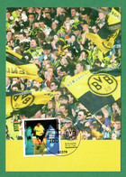 BRD 1996  Mi.Nr. 1879 , Fußball / Borussia Dortmund - Maximum Card - Erstausgabe Berlin Zentrum 27.08.1996 - Cartes-Maximum (CM)