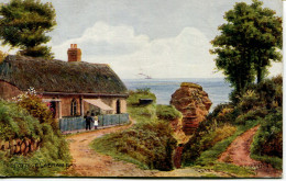 A R QUINTON - SALMON 1799 - THE COTTAGE, LADRAM BAY - 3 PEOPLE - Quinton, AR