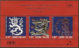 Finland 2006 First Stamps 150 Ann Gold Folio Block Mint - Timbres