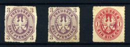 Alemania (Prusia) Nº 14 Y 17. Año 1861/65 - Mint