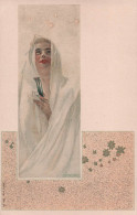 Illustrateur - Kempf - Femme Style Oriental - Style Art Nouveau - Carte Postale Ancienne - Sonstige & Ohne Zuordnung