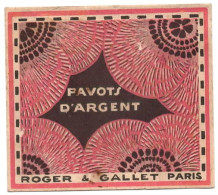 PAVOTS D'ARGENT (ROGER & GALLET Paris) - Carte Parfumée De La Marque - Vers 1930 - - Anciennes (jusque 1960)