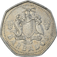 Monnaie, Barbade, Dollar, 1989 - Barbados