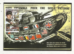 FDC , 1 Er Jour, Les Affiches Et Les Cris De La Liberté, Guinée , 50 E Anniversaire,Débarquement,Libération,  1994 - República De Guinea (1958-...)