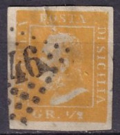 SICILE - 1/2 G. Jaune Clair De 1859 FAUX - Sicilia